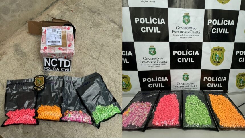 mulher-e-presa-no-ce-apos-receber-encomenda-do-rj-com-mais-de-1,5-mil-comprimidos-de-ecstasy