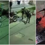 video:-policiais-derrubam-a-chutes-motos-estacionadas-em-praca-apos-denuncia-de-som-alto