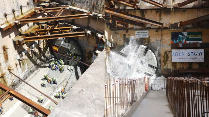 linha-leste-do-metro-de-fortaleza-tem-primeiro-tunel-concluido;-veja-video