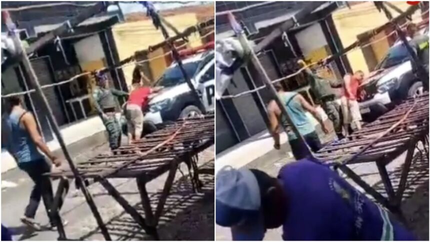 video:-homem-e-agredido-por-policial-apos-denuncia-de-vandalismo-e-agressao-a-comerciante