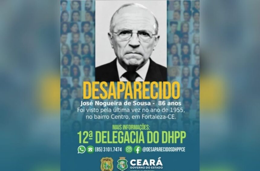 homem-que-nao-e-visto-pela-familia-ha-70-anos-e-o-caso-mais-antigo-de-desaparecido-no-ceara