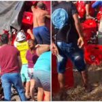 video:-carga-de-cerveja-cai-de-caminhao-e-populacao-saqueia-bebidas