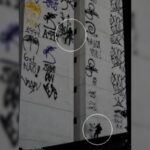 trio-e-preso-no-eusebio-apos-escalar-predio-de-oito-andares-com-rapel-para-pichar;-veja-video