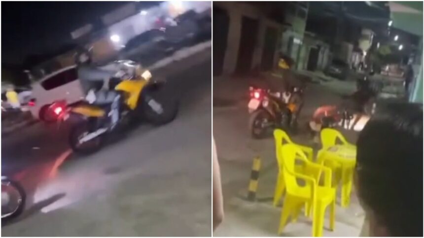 policiais-dao-chute-e-derrubam-motociclista-que-furou-blitz-em-fortaleza;-video